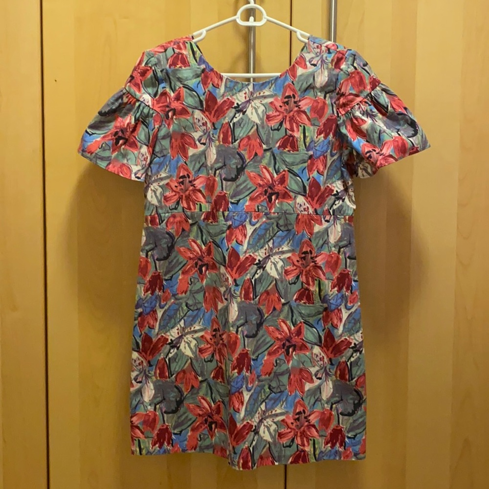 Zara - NEW. Floral mini dress